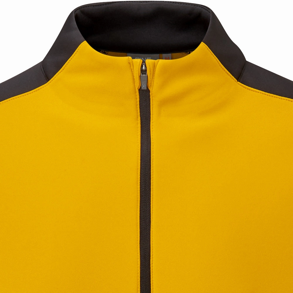Ping Frankie 1/2 Zip Pullover - Gold/Black Outdoor Active