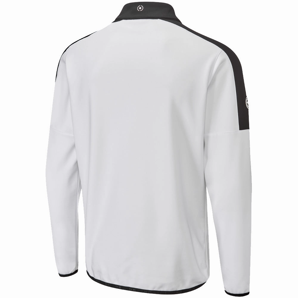 Sporty essentials Ping Frankie 1/2 Zip Pullover - White/Black