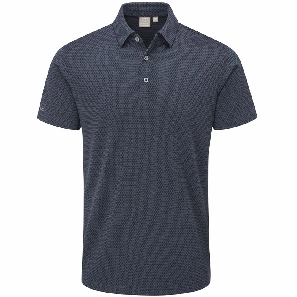Ping Halcyon Polo Shirt - Oxford Blue Multi Basic Comfort ComfortOptimizedConstruction