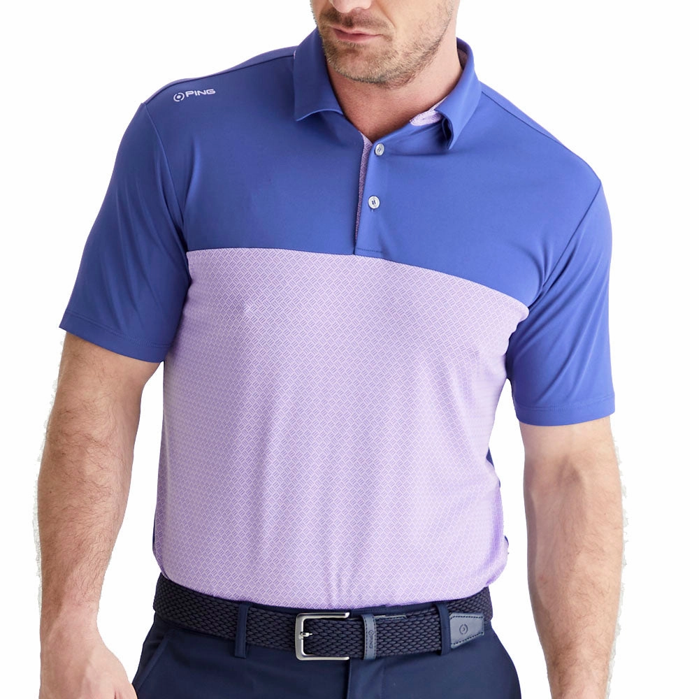 Ping Hall Polo Shirt - Twilight/Purple Ash Comfy Pieces