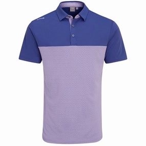 Minimalist Wear Ping Hall Polo Shirt - Twilight/Purple Ash