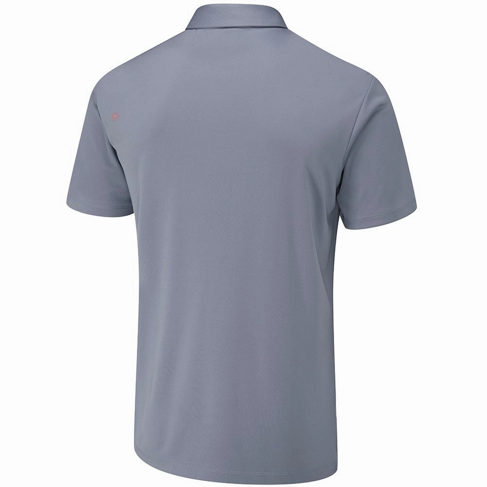 Minimal Outfit OdorResistant Ping Holten Polo Shirt - Greystone