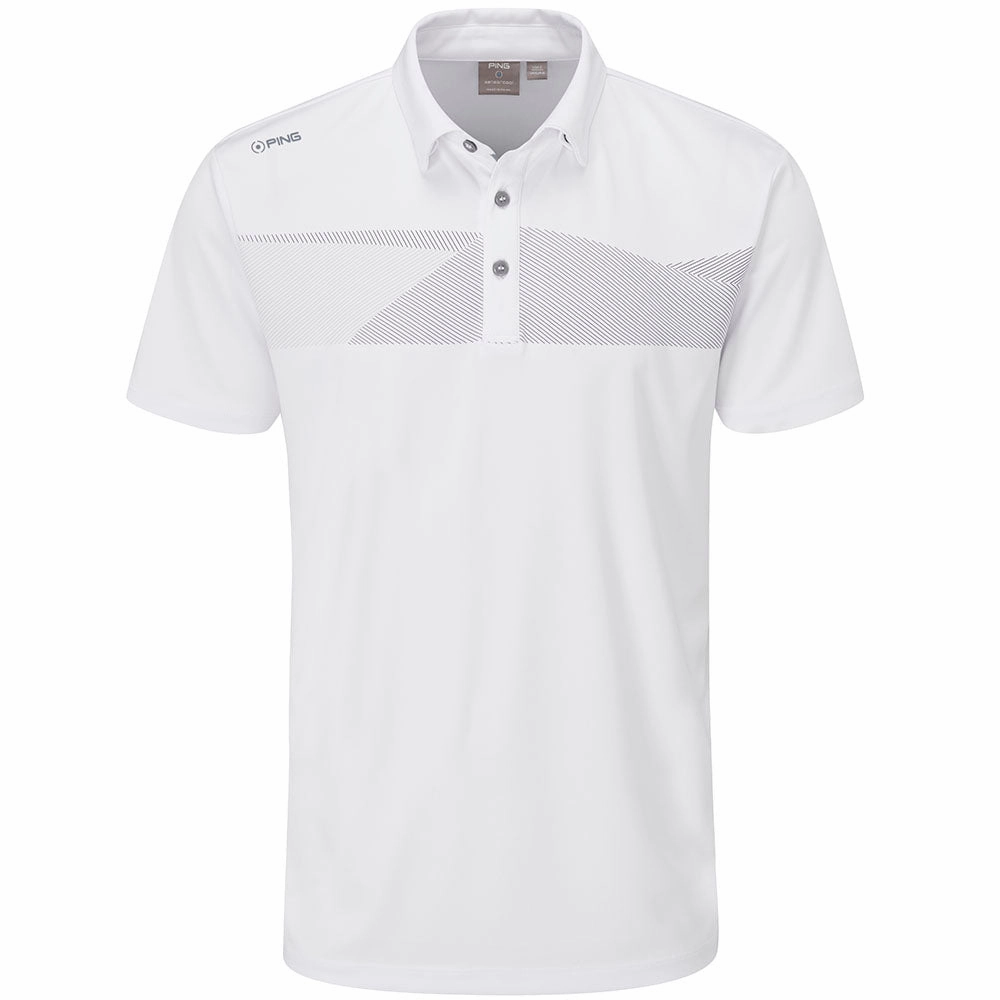 Easy Style Wear Ping Holten Polo Shirt - White