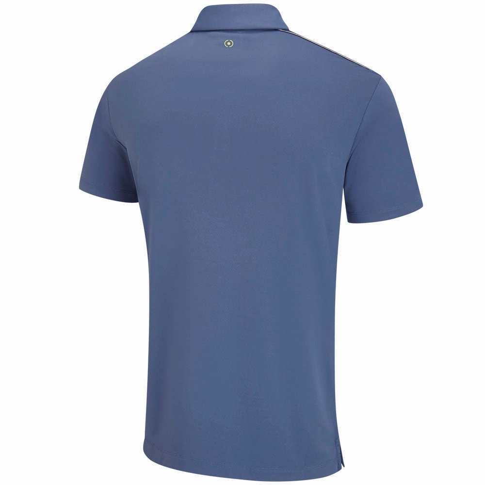 Fashion Top Ping Inver Polo Shirt - Blue Indigo