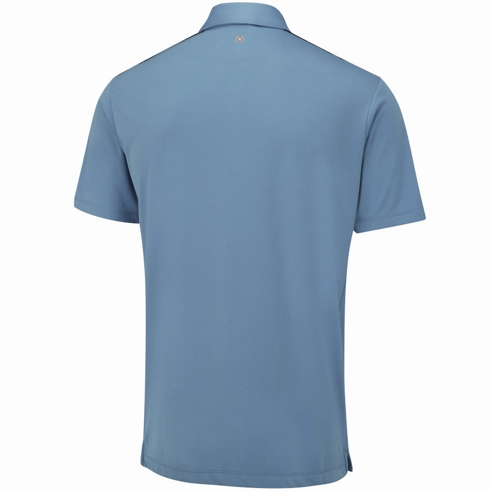 Ping Inver Polo Shirt - Coronet Blue Multi Casual Touch Chilly Day Essentials