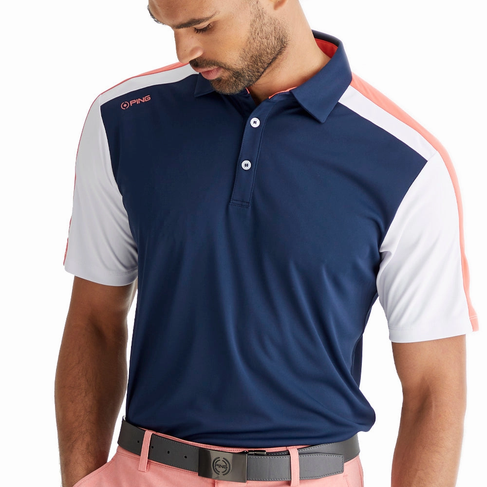 High Quality Printing Ping Kelly Polo Shirt - Navy Multi