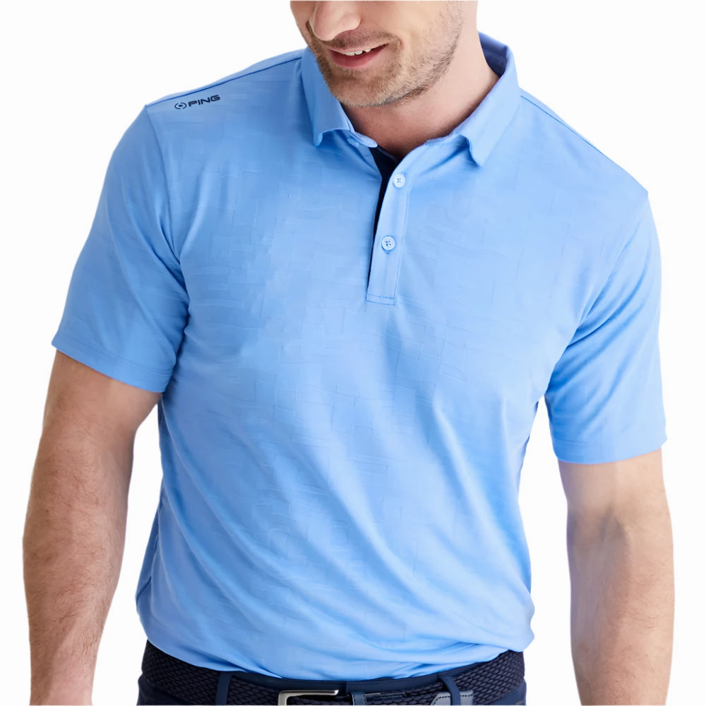 Versatile Fit Ping Kenan Polo Shirt - Cornflower Blue