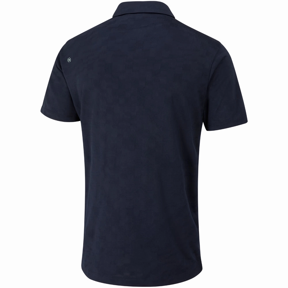 Ping Kenan Polo Shirt - Navy Contrast Inner Binding Business Meeting
