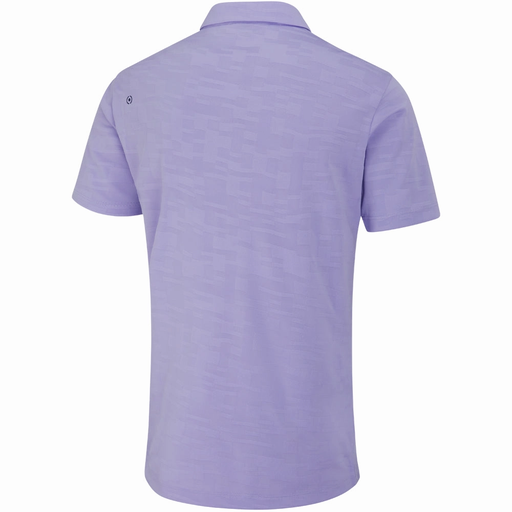 Moisture Management Technology Ping Kenan Polo Shirt - Purple Ash