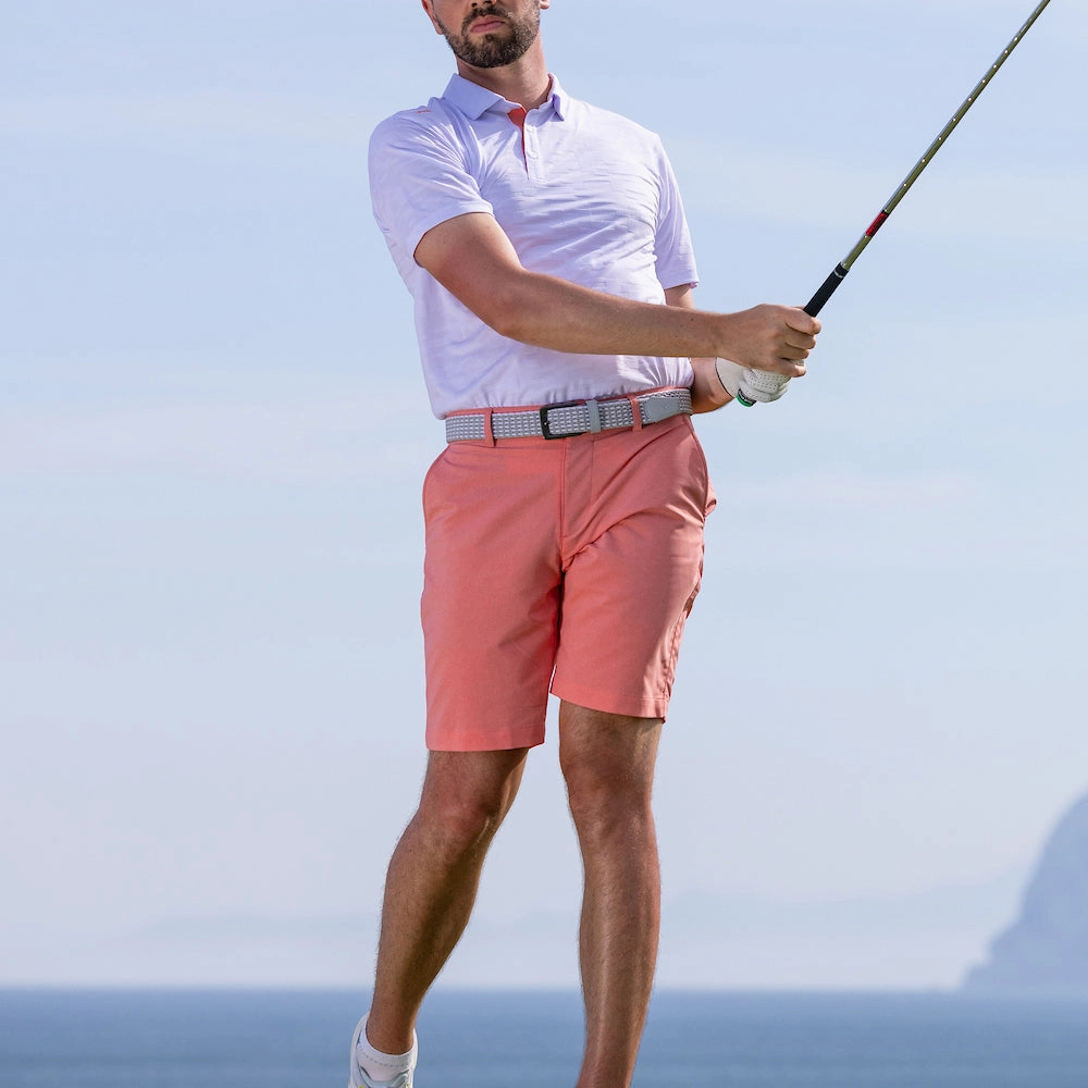 AntiStaticLining Simple Yet Cozy Ping Kenan Polo Shirt - White