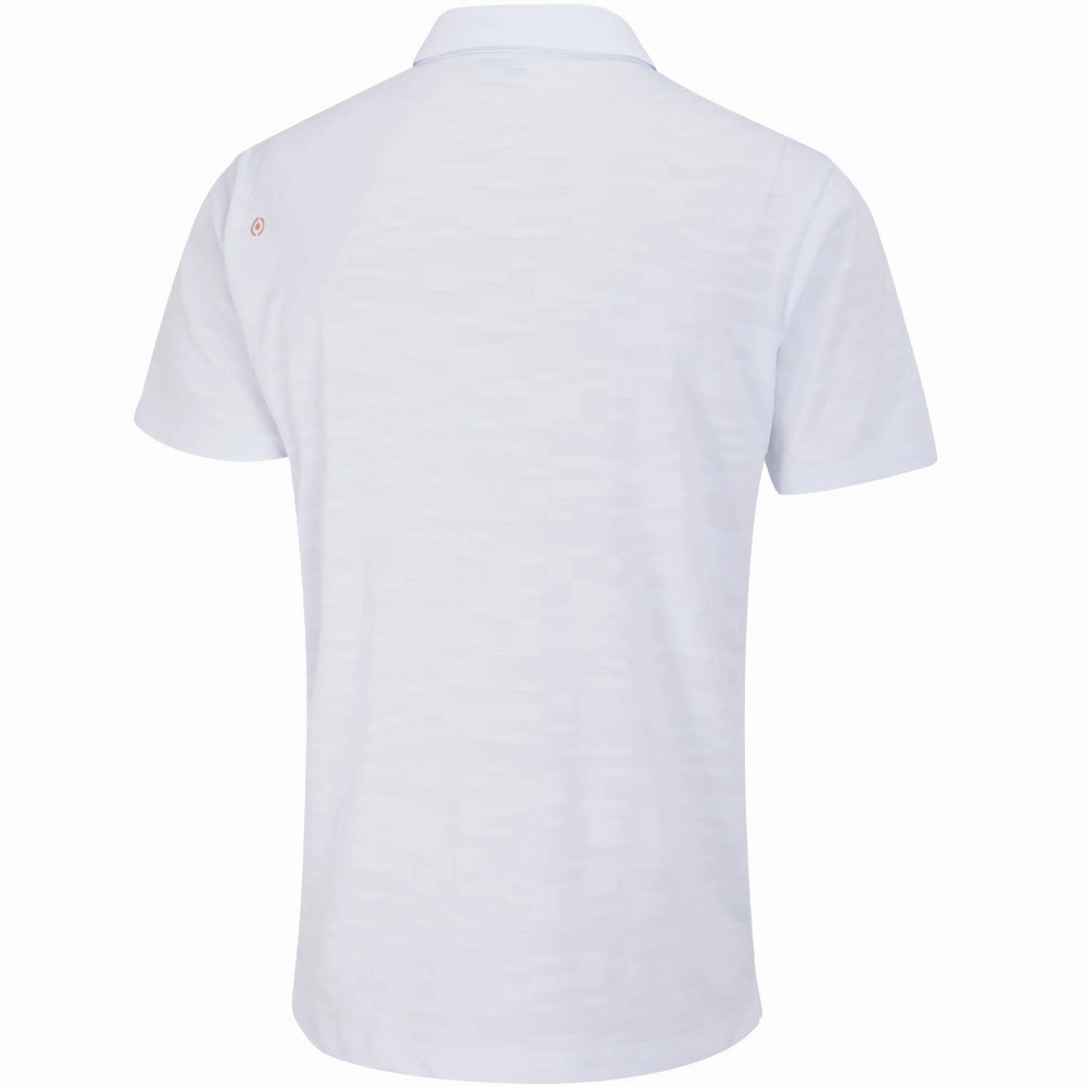 Ping Kenan Polo Shirt - White Essential Fit Chilly Day Comfort