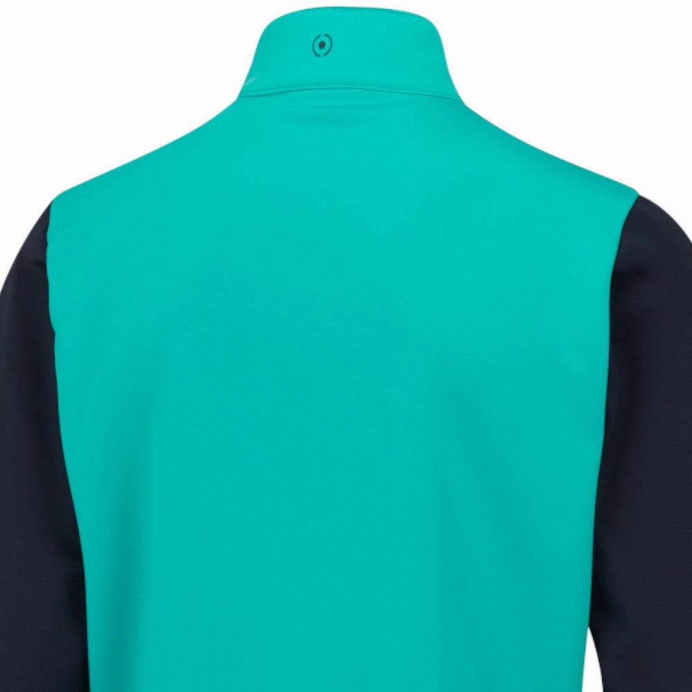Casual Hoodie product label information Ping Keon 1/2 Zip Pullover - Ceramic/Navy