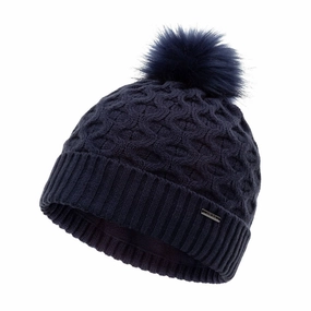 Ping Ladies Classic Knit Golf Hat - Oxford Blue Chill Moments Versatile Design