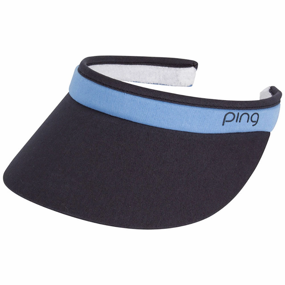 Ping Ladies Clip Visor - Navy family event Eco-Friendly Fabric