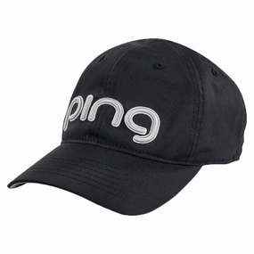 Luxury Finish urban vibe Ping Ladies Performance Cap - Black