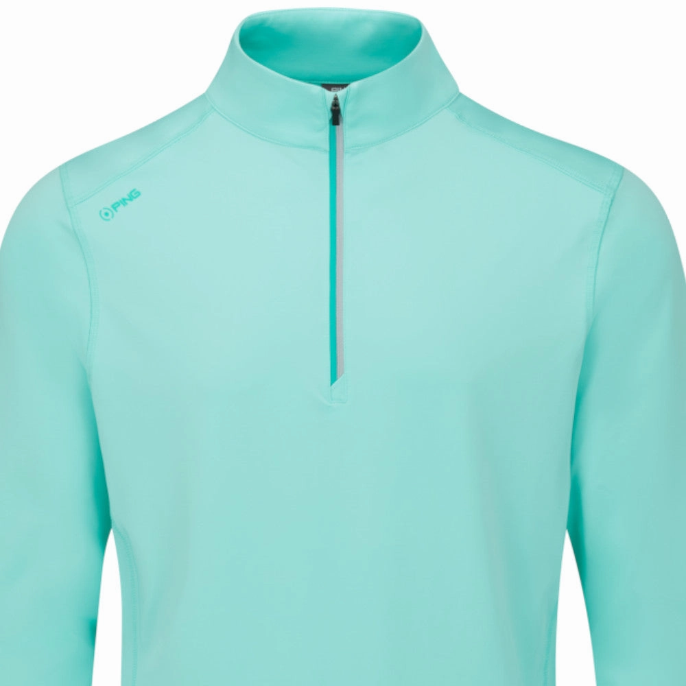 Ping Latham 1/2 Zip Pullover - Aruba Blue Road Trip