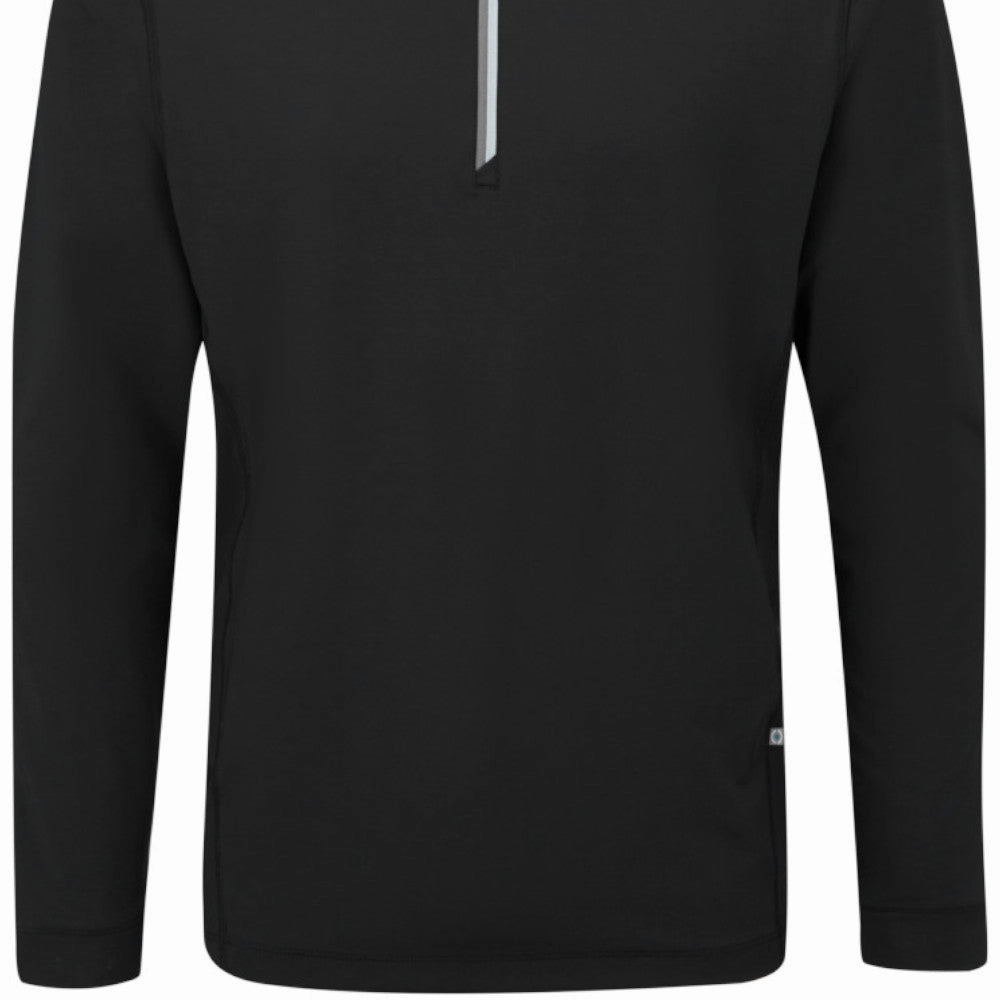 Go-to Wear Ping Latham 1/2 Zip Pullover - Black