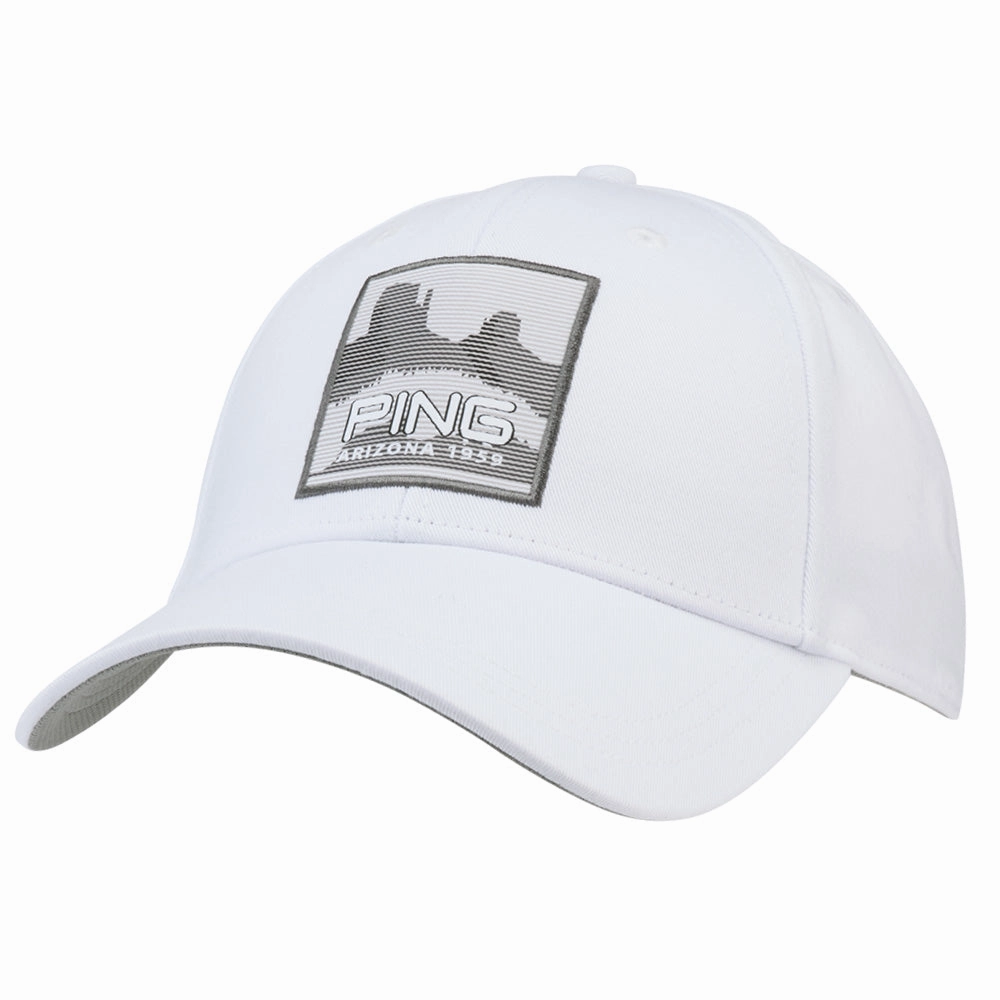 Ping Legacy Cap - White Timeless Detail