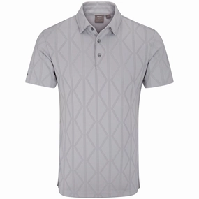 Effortless Style Easy Layering Ping Lenny Polo Shirt - Quiet Grey