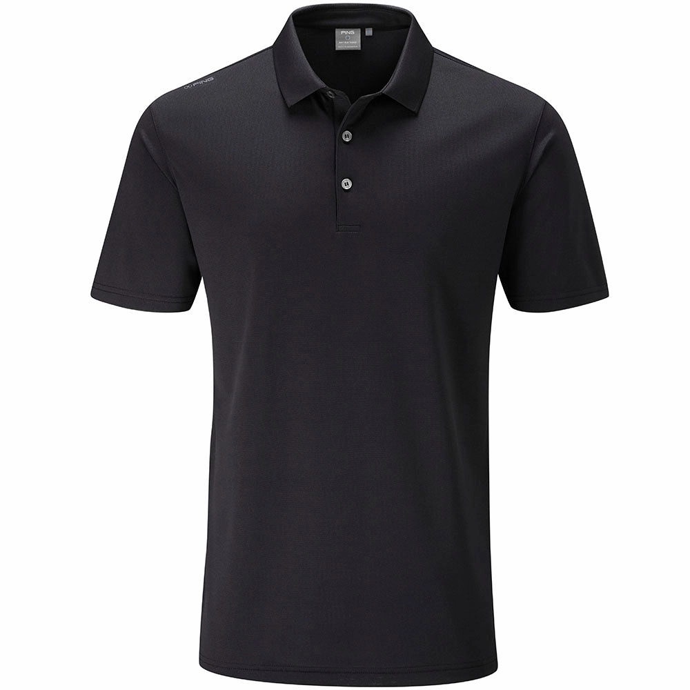 Ping Lincoln Polo Shirt - Black Relax Outfit Minimalist Design