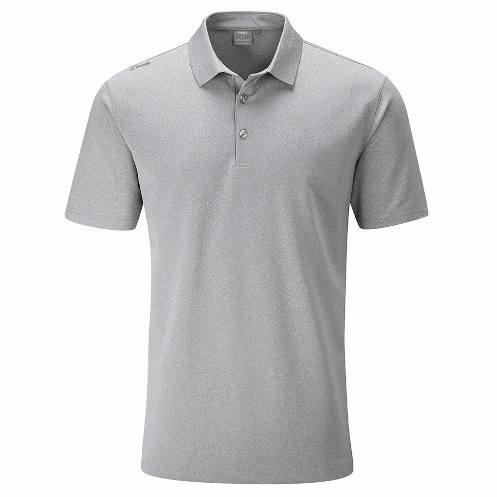 Ping Lincoln Polo Shirt - Silver Light and Breezy