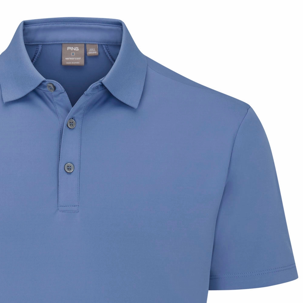 LightweightBlend Premium Cotton Ping Lindum Polo Shirt - Airforce