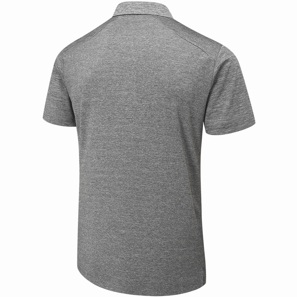 Chilly Wear Ping Lindum Polo Shirt - Charcoal Marl