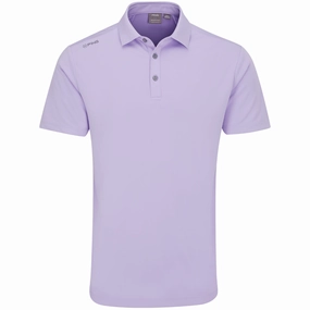Ping Lindum Polo Shirt - Purple Ash Relax Style Trend Casual Comfort