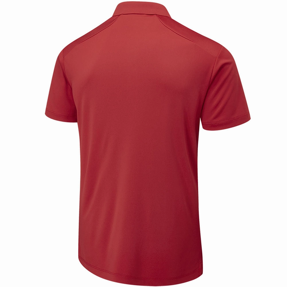 ReinforcedShoulderPanels Ping Lindum Polo Shirt - Rich Red