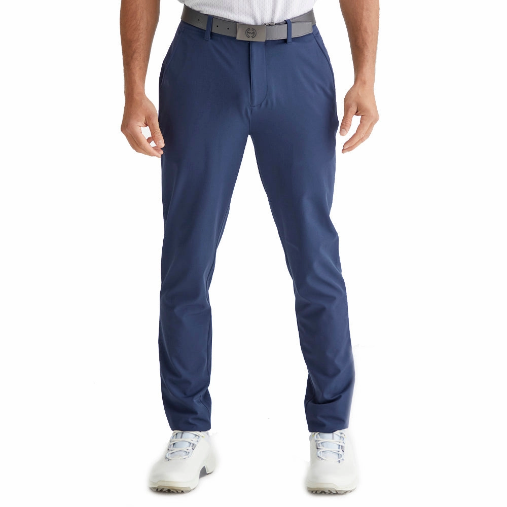 Ping Locke Trousers - Navy Trendy Layering Raw edge