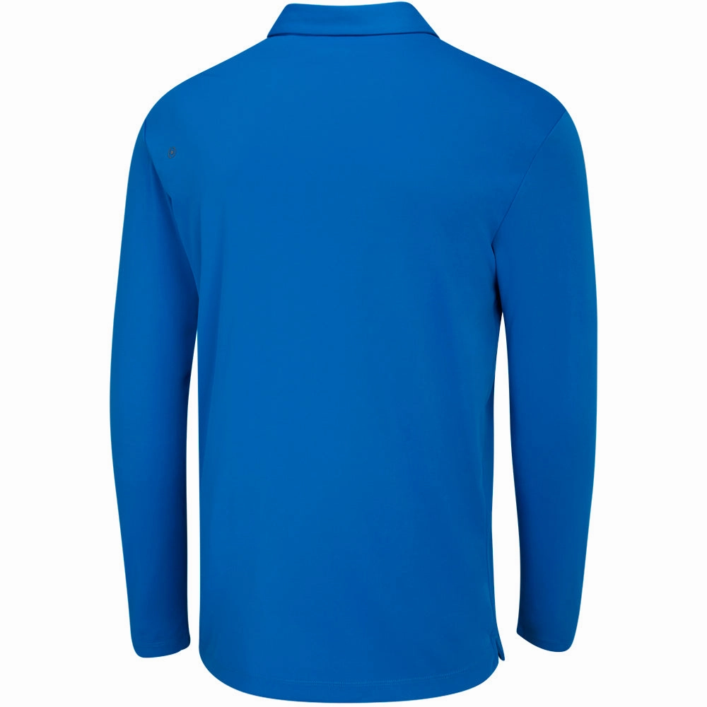 Ping Lockwood Polo Shirt - Blue Reinforced Collar