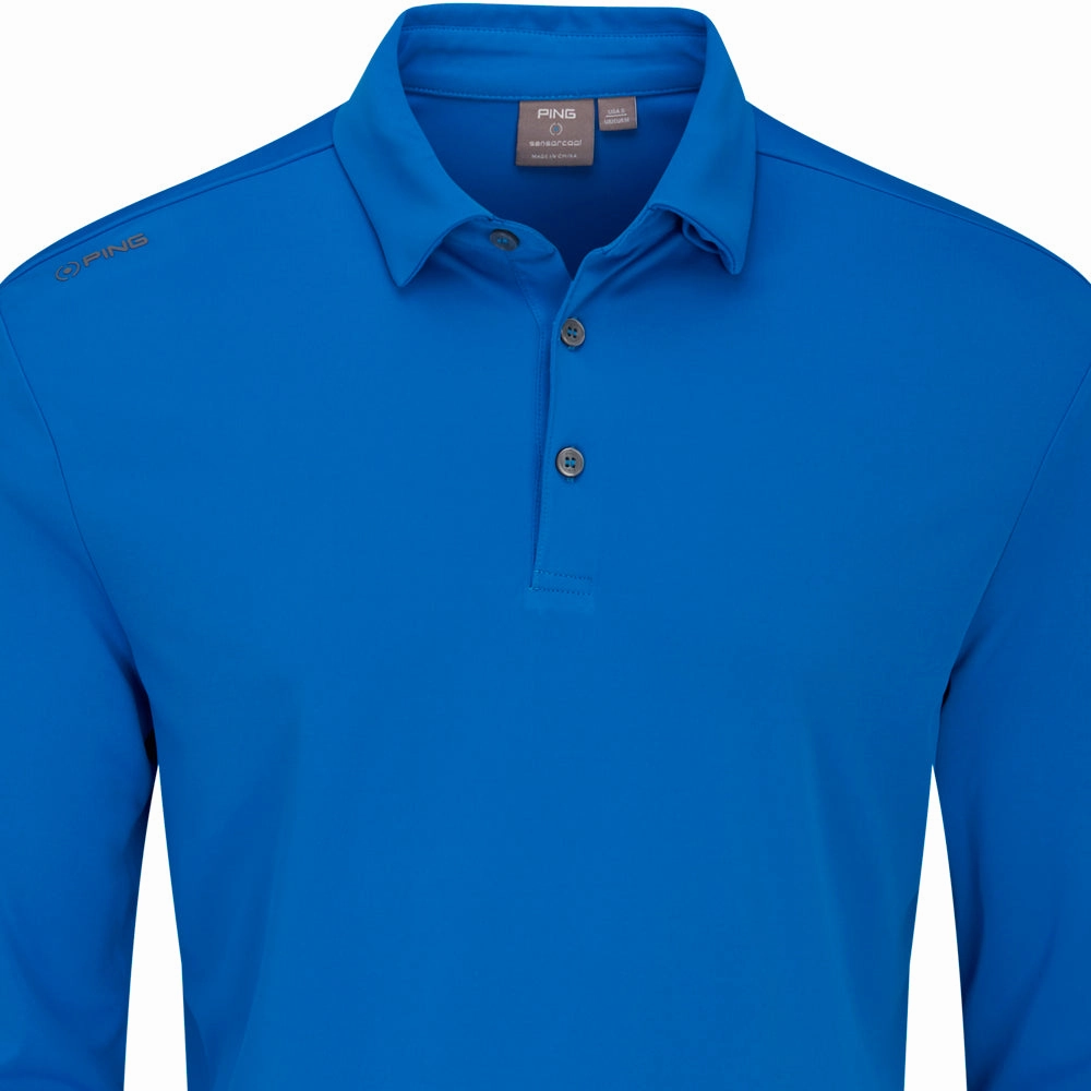 Ping Lockwood Polo Shirt - Blue Bold Statement Urban Smart
