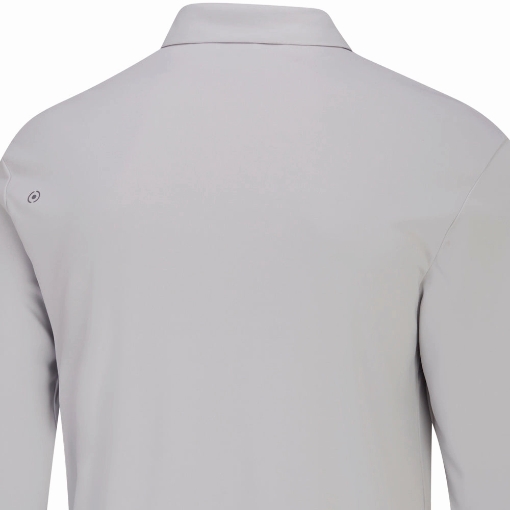 Trendy Vibes Double Stitched Seams Ping Lockwood Polo Shirt - Quiet Grey