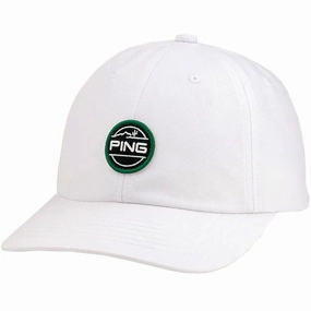 Ping Looper Unstructured Cap - White Casual Sunday Breathable wear