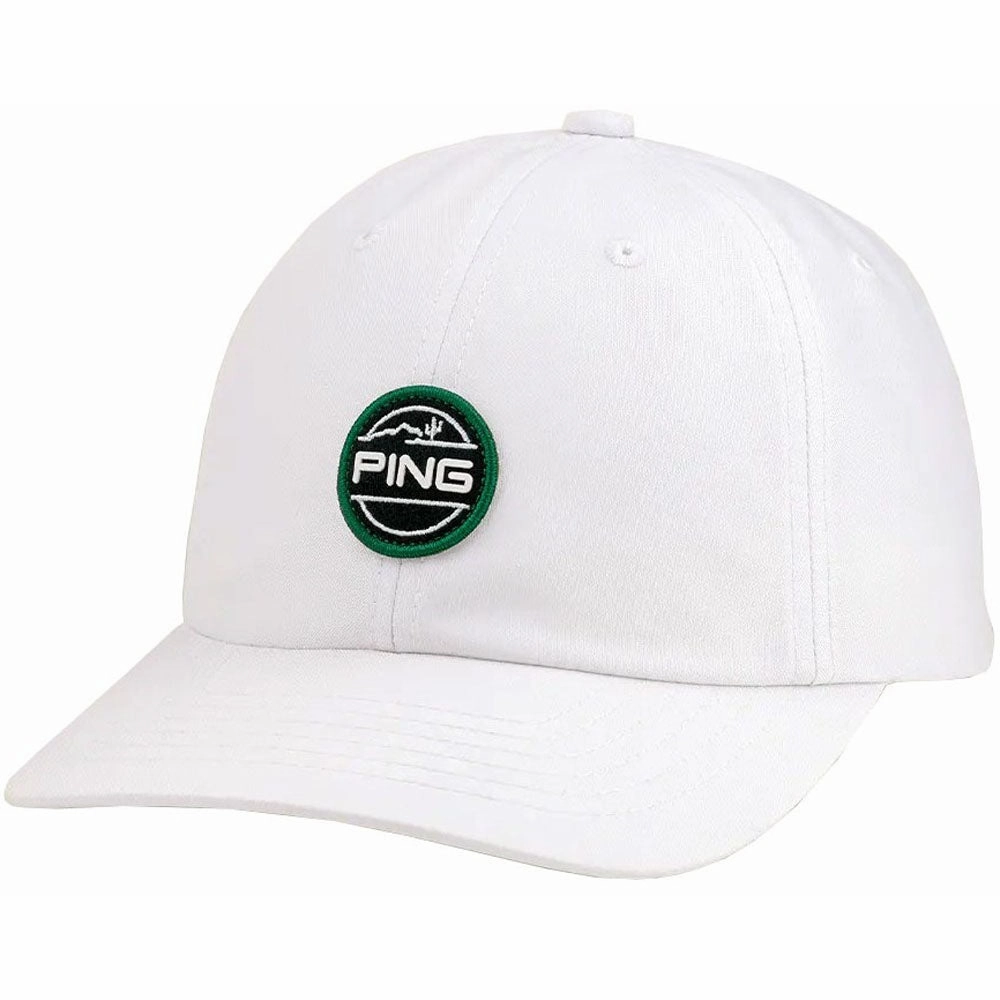 Ping Looper Unstructured Cap - White Casual Sunday Breathable wear