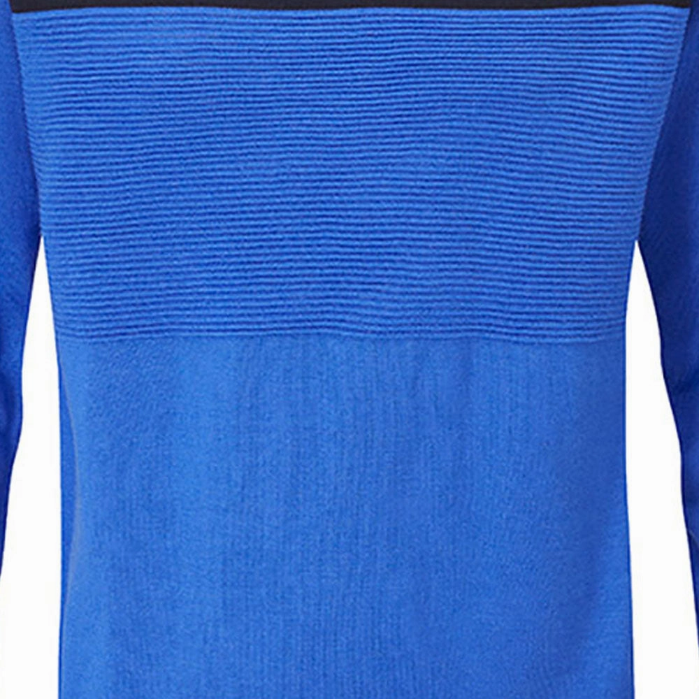 consumer preference Ping Lucas V-Neck Sweater - Delph Blue/Navy