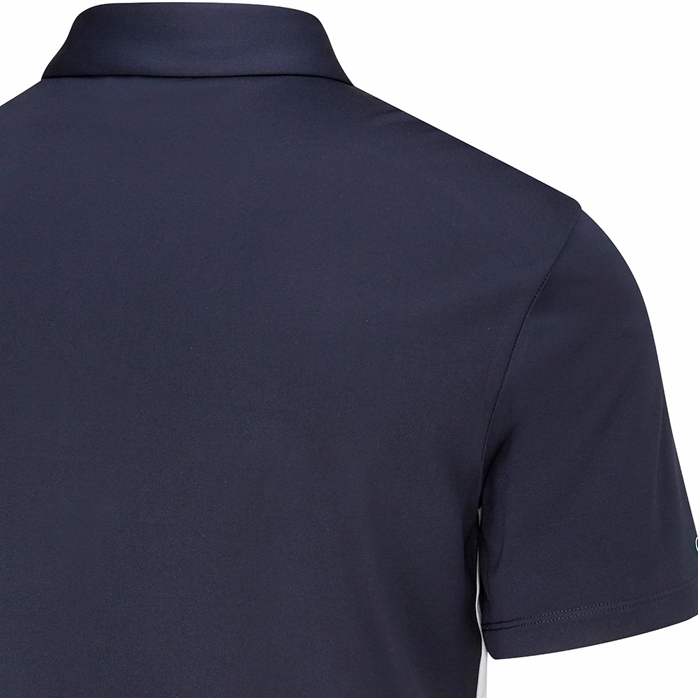 AllDay Comfort soft look Ping Mack SensorCool Polo Shirt - Pearl Grey/Navy