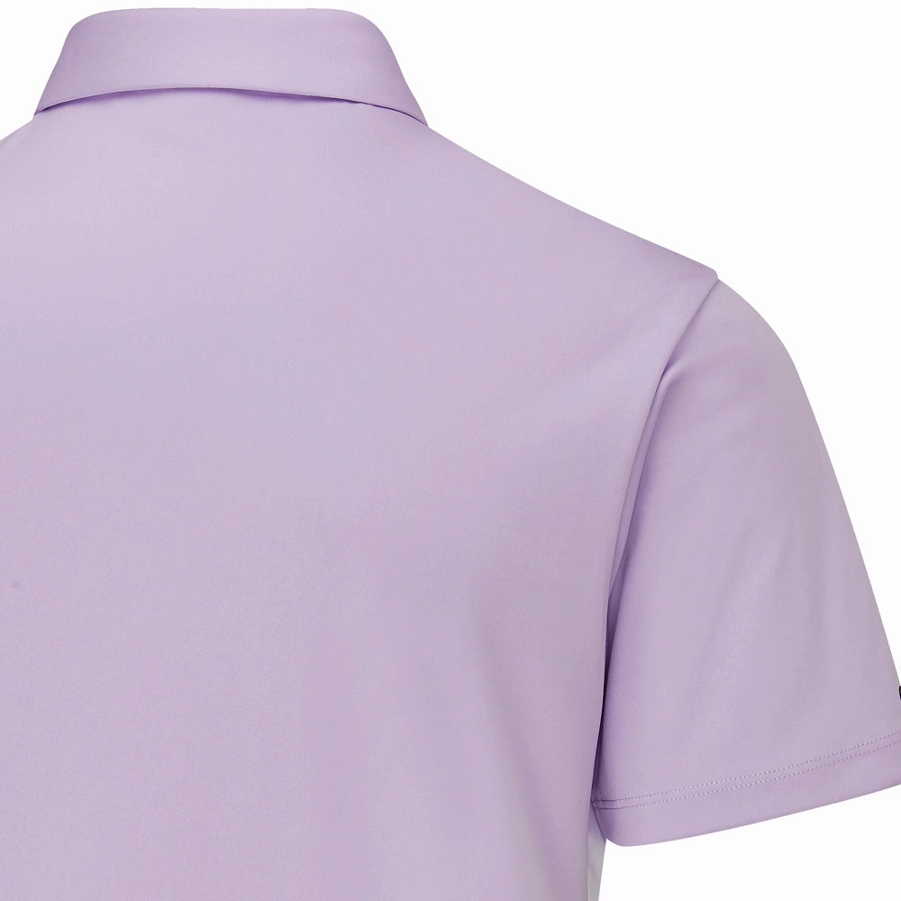 Ping Mack SensorCool Polo Shirt - White/Cool Lilac Classic Style