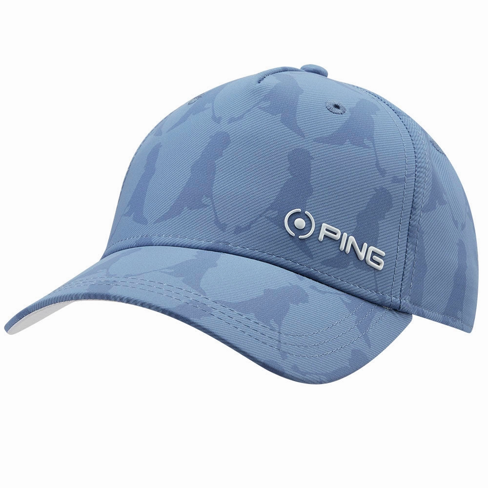 Fit Upgrade Warm Weather Accessory Ping Mr. Ping Cap II - Coronet Blue Multi