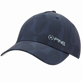Ping Mr. Ping Cap II - Navy Multi Outdoor Casual Texture Focus