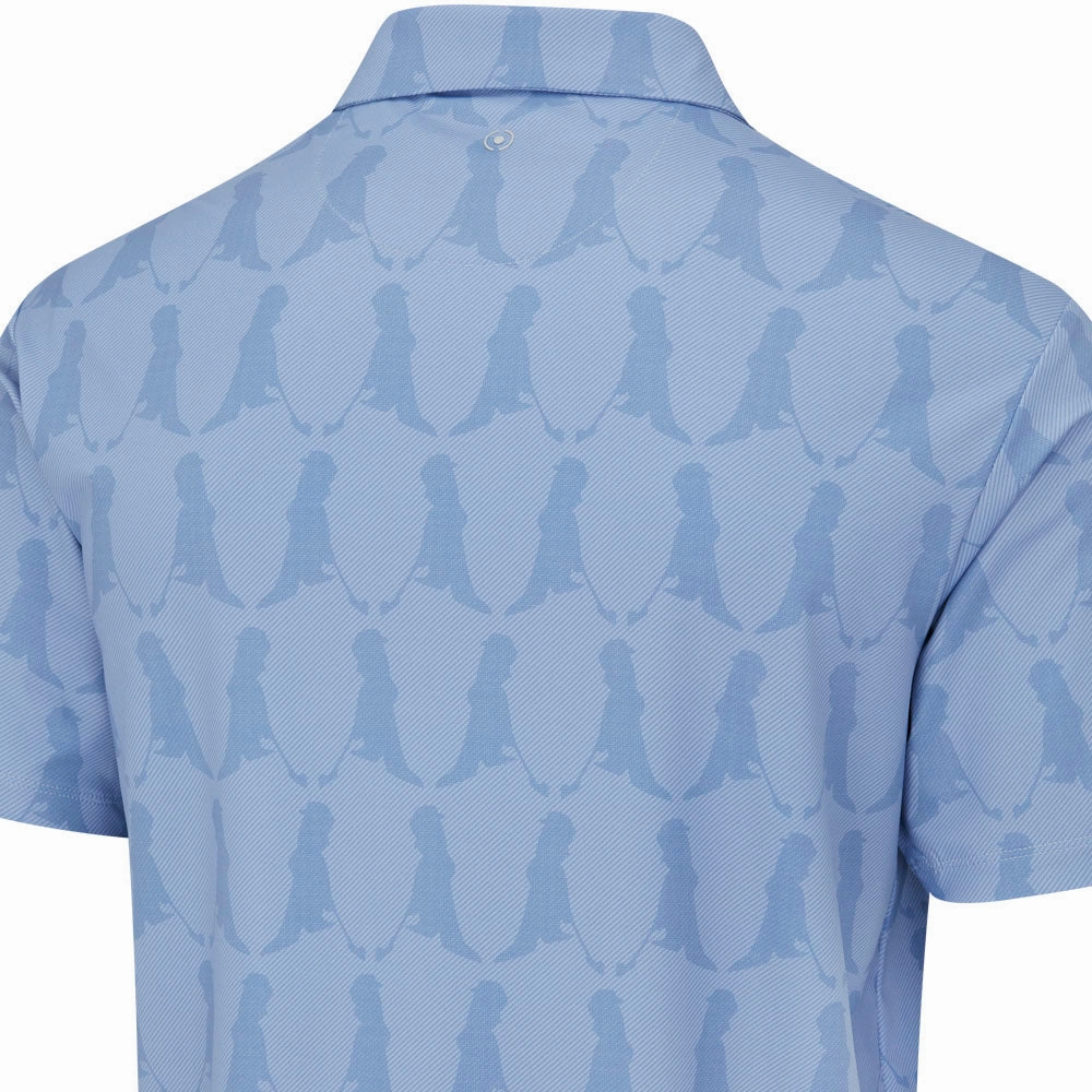 Relax Outfit Ping Mr. Ping Printed Polo Shirt - Coronet Blue Multi