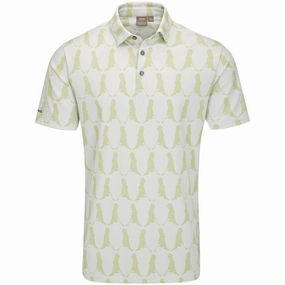 Ping Mr. PING Printed Polo Shirt - Limelight Multi Active Style Trend