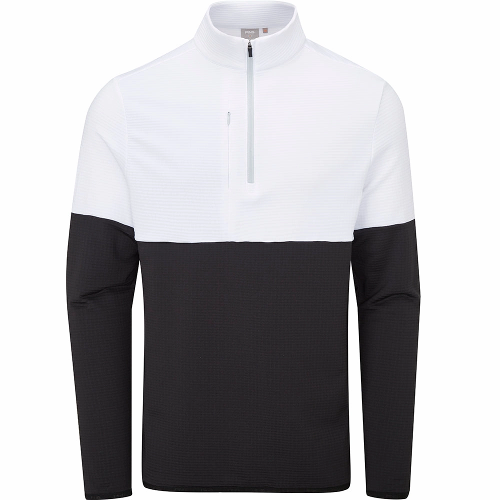 Winter Comfort Soft Layers Ping Nexus 1/4 Zip SensorWarm Pullover - Black/White