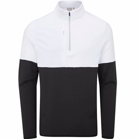 Winter Comfort Soft Layers Ping Nexus 1/4 Zip SensorWarm Pullover - Black/White