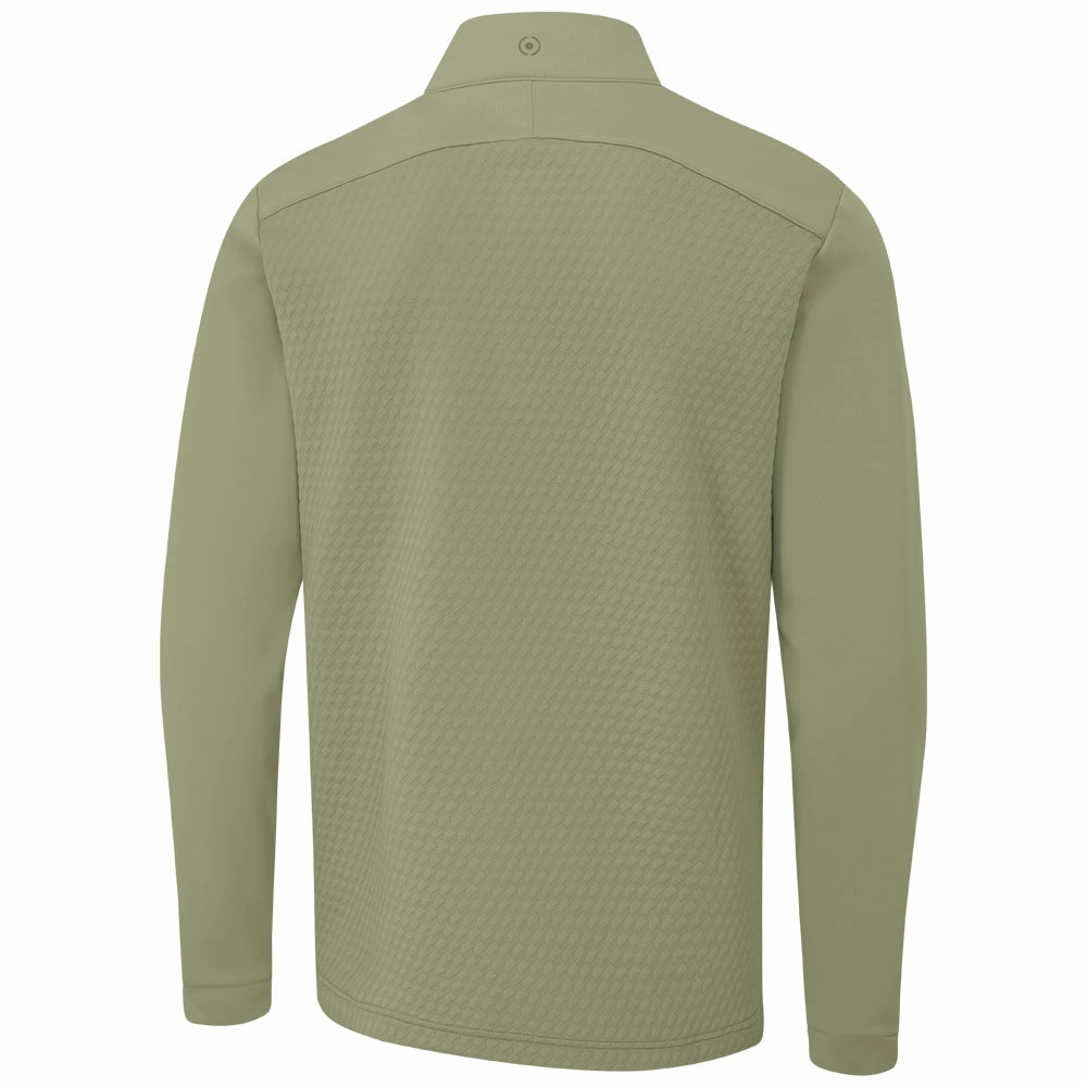 Fresh Minimal product abstract mystery Ping Nolan 1/4 Zip Pullover - Lichen