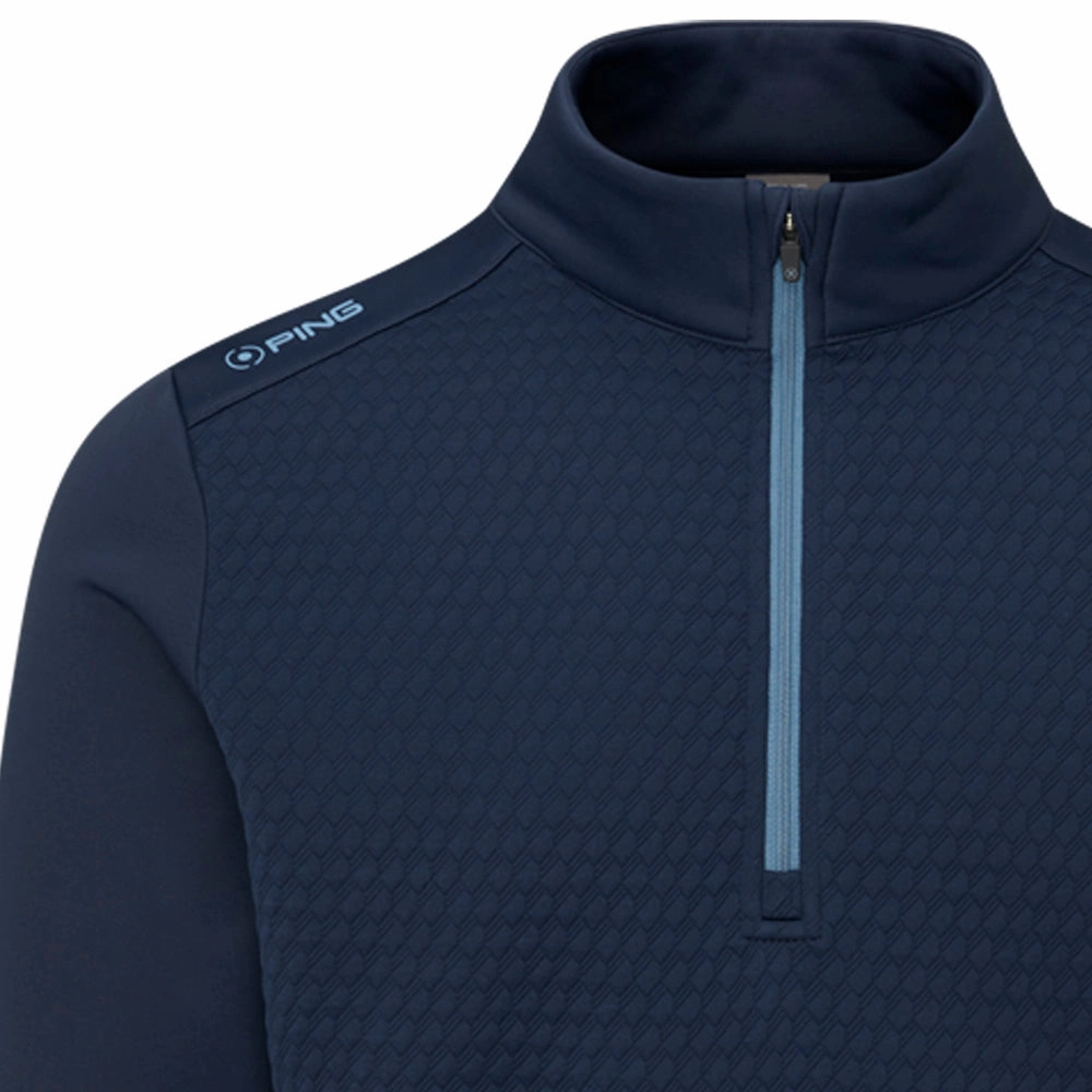 Ping Nolan 1/4 Zip Pullover - Navy Errand Ready