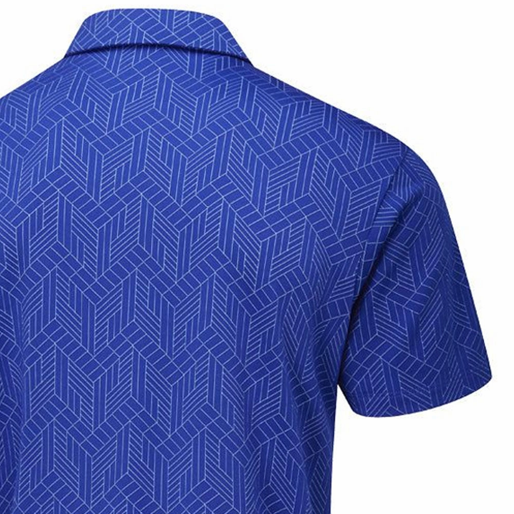 comfortable top Ping Otto Polo Shirt - Blue Surf Multi