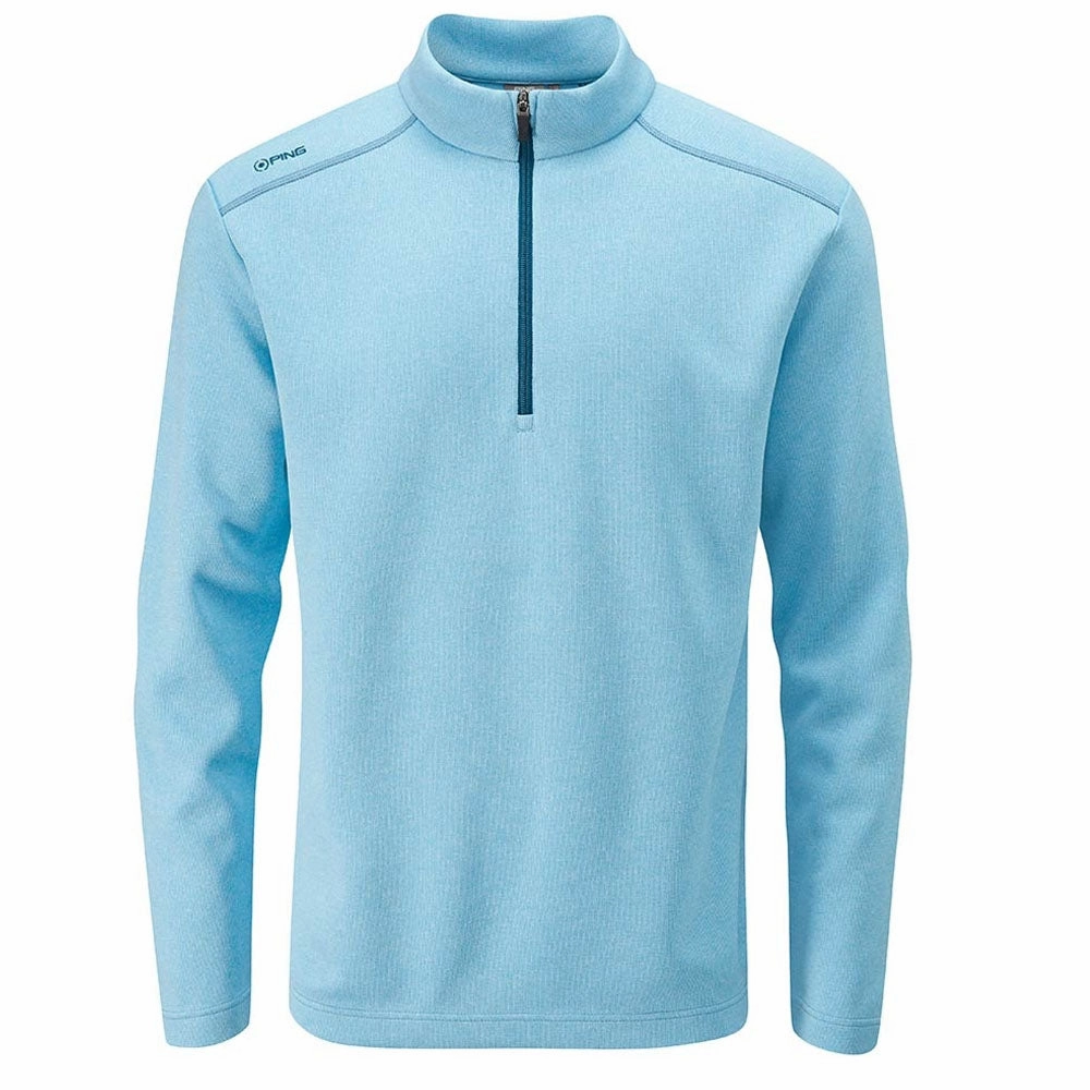 Ping Ramsey 1/2 Zip Pullover - Fresh Water Marl product embroidery artistry