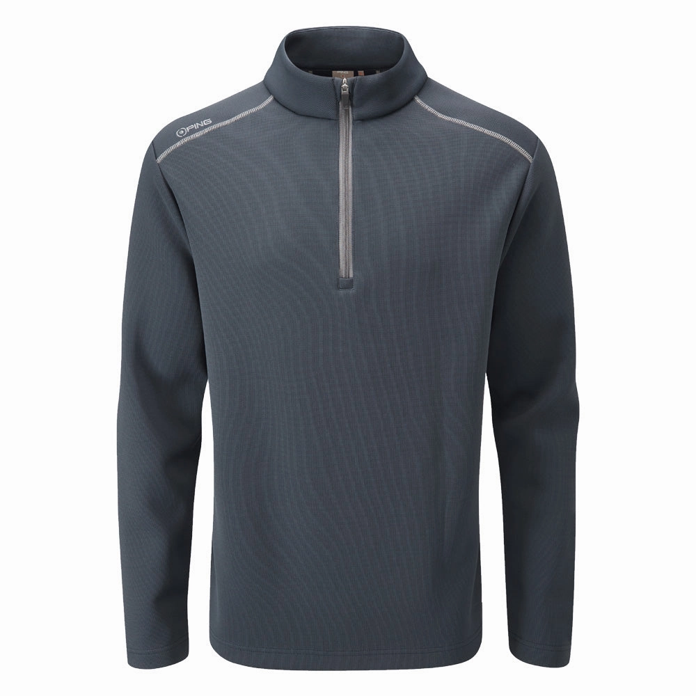 Trendy Look Ping Ramsey 1/2 Zip Pullover - Navy