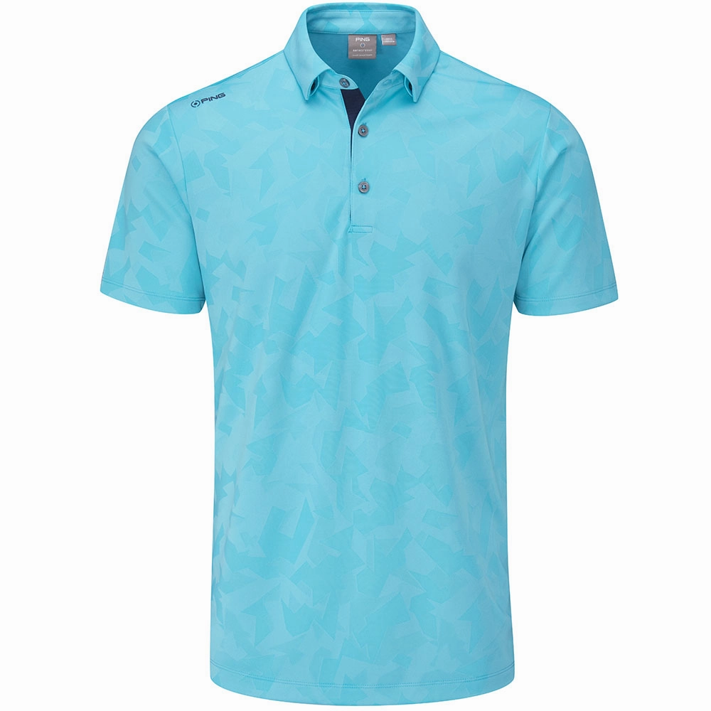 baby shower Smart Design Ping Romy Polo Shirt - Marine Blue